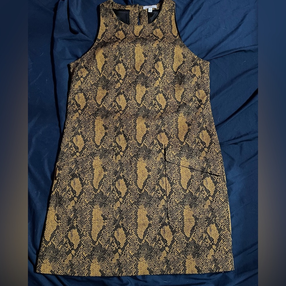 Snake Skin Joie Halter Dress